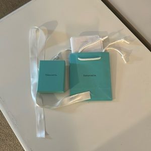 New Tiffany bag, box, and ribbon